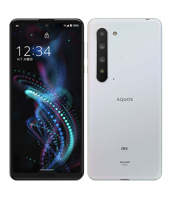 AQUOS R5G SHG01[256GB] au オーロラホワイト【安心保証】 R5G AQUOS