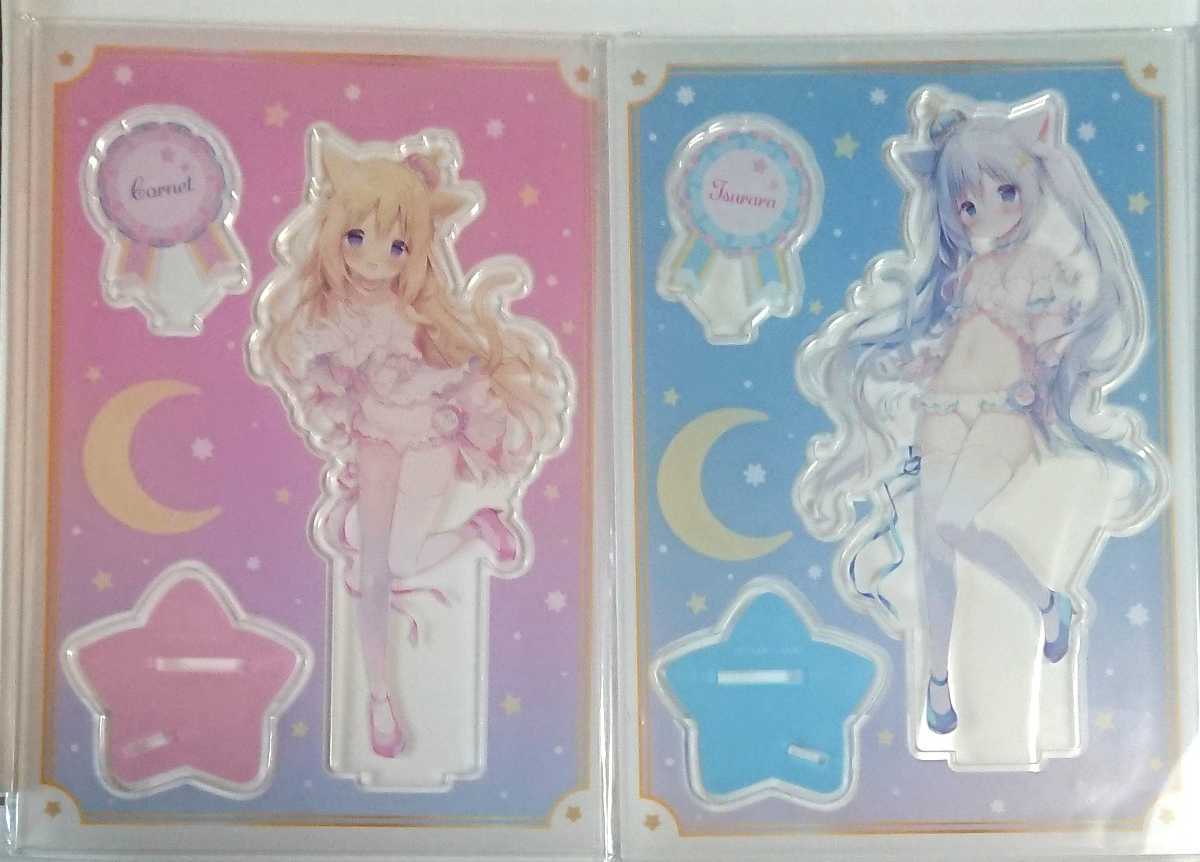 ☆しらたま☆A5アクリルフィギュア ころね＆つらら 2枚セット(コミック 