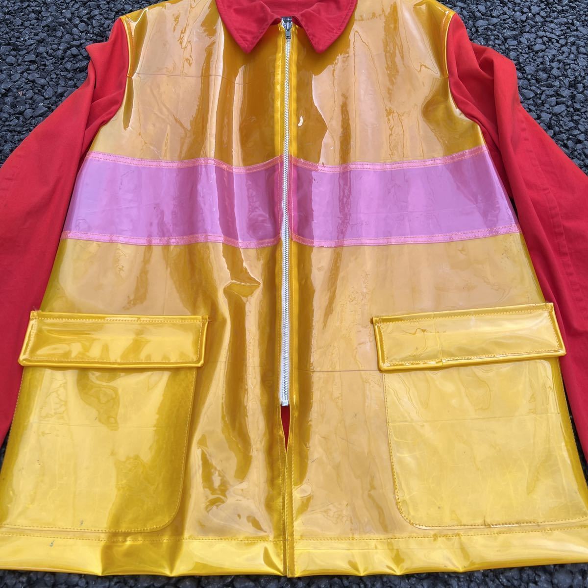 希少 ad 1995 COMME des GARCONS HOMME PLUS 塩化ビニール PVC 