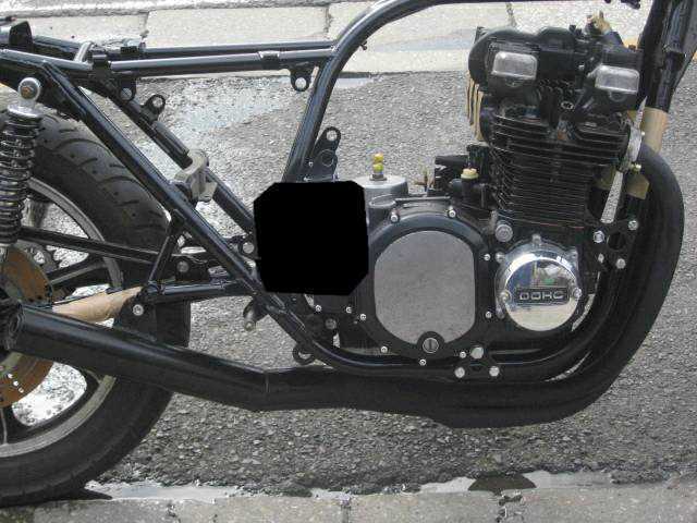 Z750FX Z1000MK2 モリワキ 手曲げ ショート管 初期型 溶接バッフル 