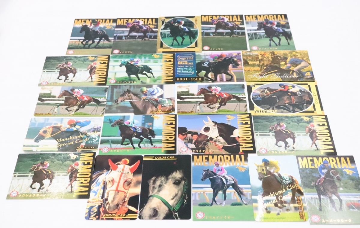 競馬Thoroughbred Cards File 緑色