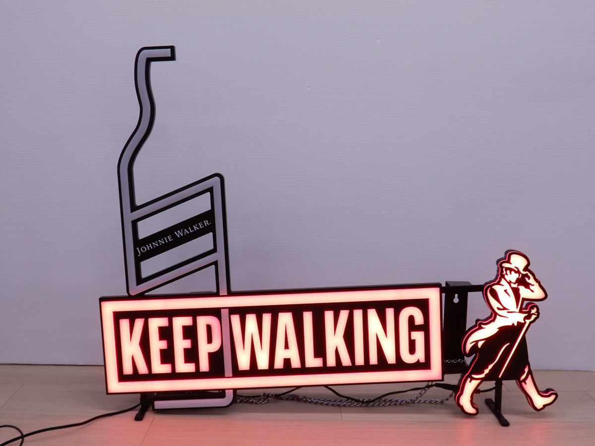 ○◎ ジョニーウォーカー ウィスキー JOHNNIE WALKER KEEP WALKING 電 