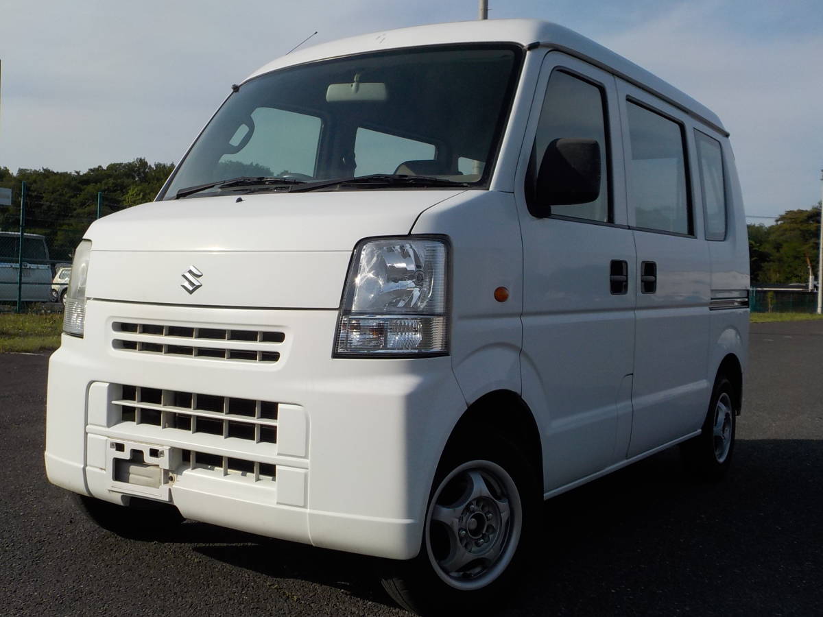 エブリィバン PA 平成22年式 DA64V 車検2年付き 社外アルミ タイミング 