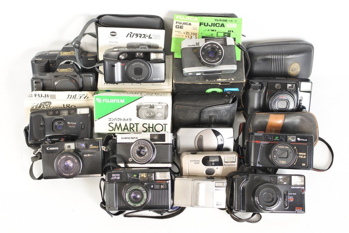 フィルムカメラ Canon MINOLTA OLYMPUS 2026年最新Yahoo YCM-2ジャンク