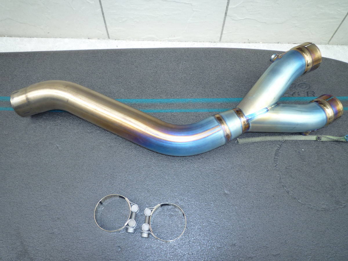 YZF-R1 15- AKRAPOVIC アクラポビッチ チタン リンクパイプ EXUP 