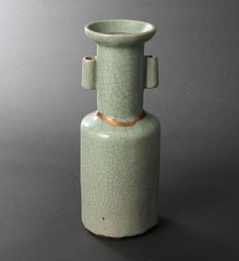 2026年最新Yahoo!オークション 花瓶 -青磁 耳付き(陶芸)の中古 花入 青磁不