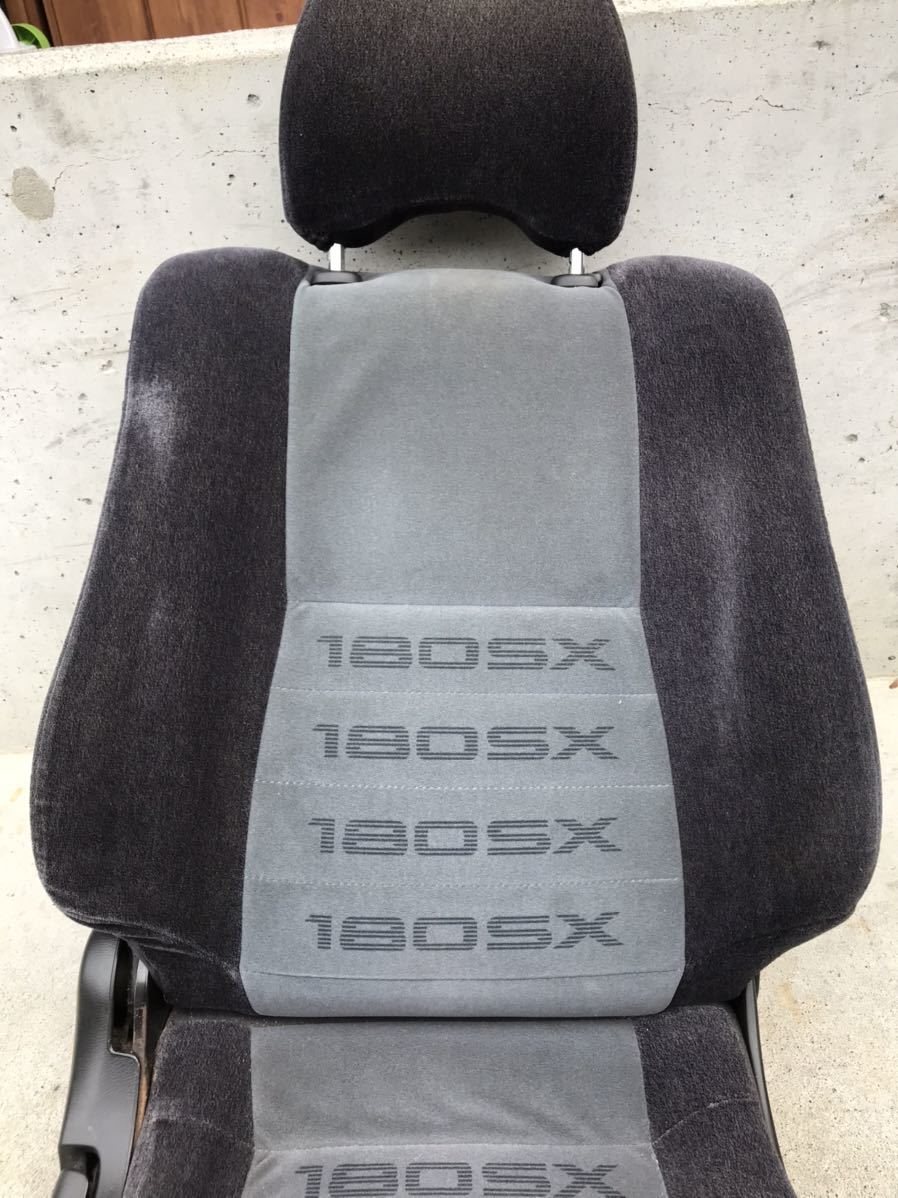 180SX 後期 純正 シート 右側 (日産用)｜売買されたオークション