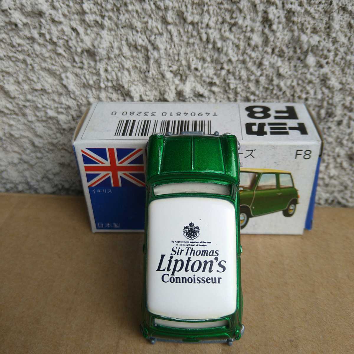 トミカ F8 ミニクーパー BLMC Lipton トミカ◇ミニクーパー リプトン緑
