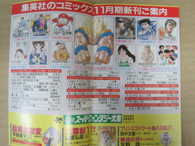集英社のコミックス・ニュース BOYS』VOL.122☆ 珍遊記