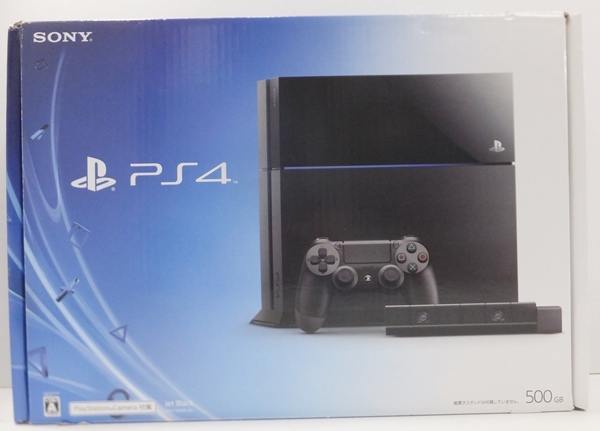 特売商品 【簡易動作確認済】PlayStation 4 ジェット・ブラック 500GB