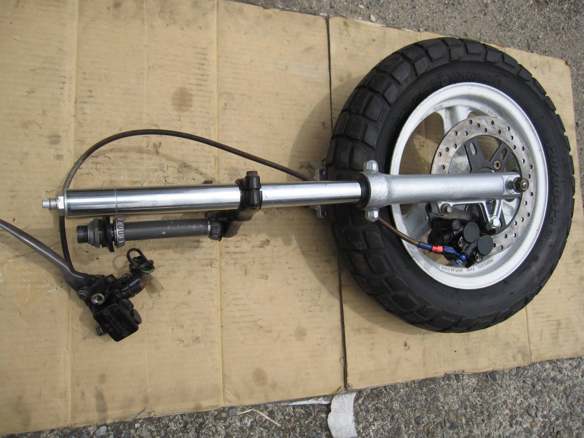nsr50フロントフォーク後期 フロントホイール ステム 三又 一式