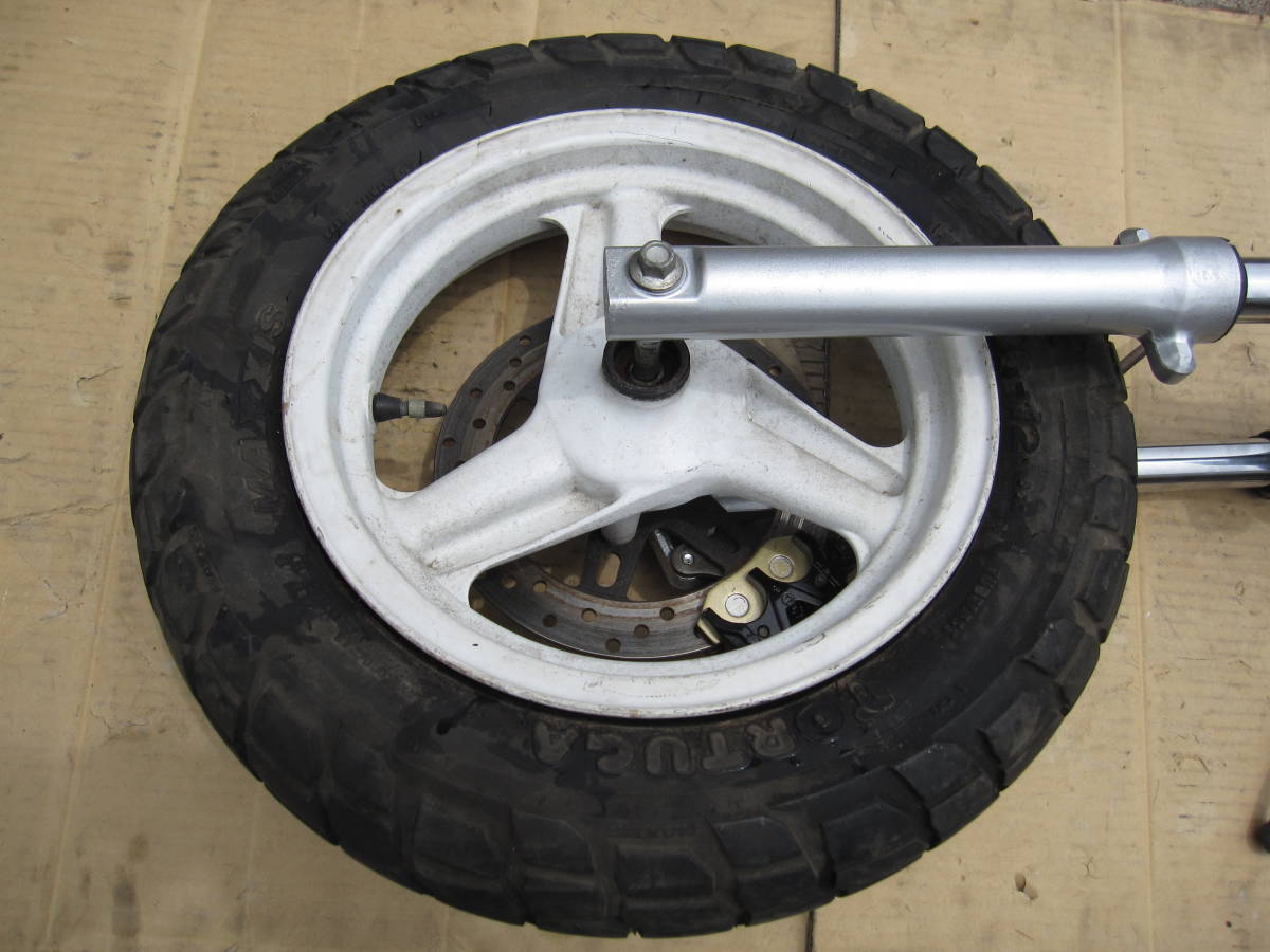 nsr50フロントフォーク後期 フロントホイール ステム 三又 一式