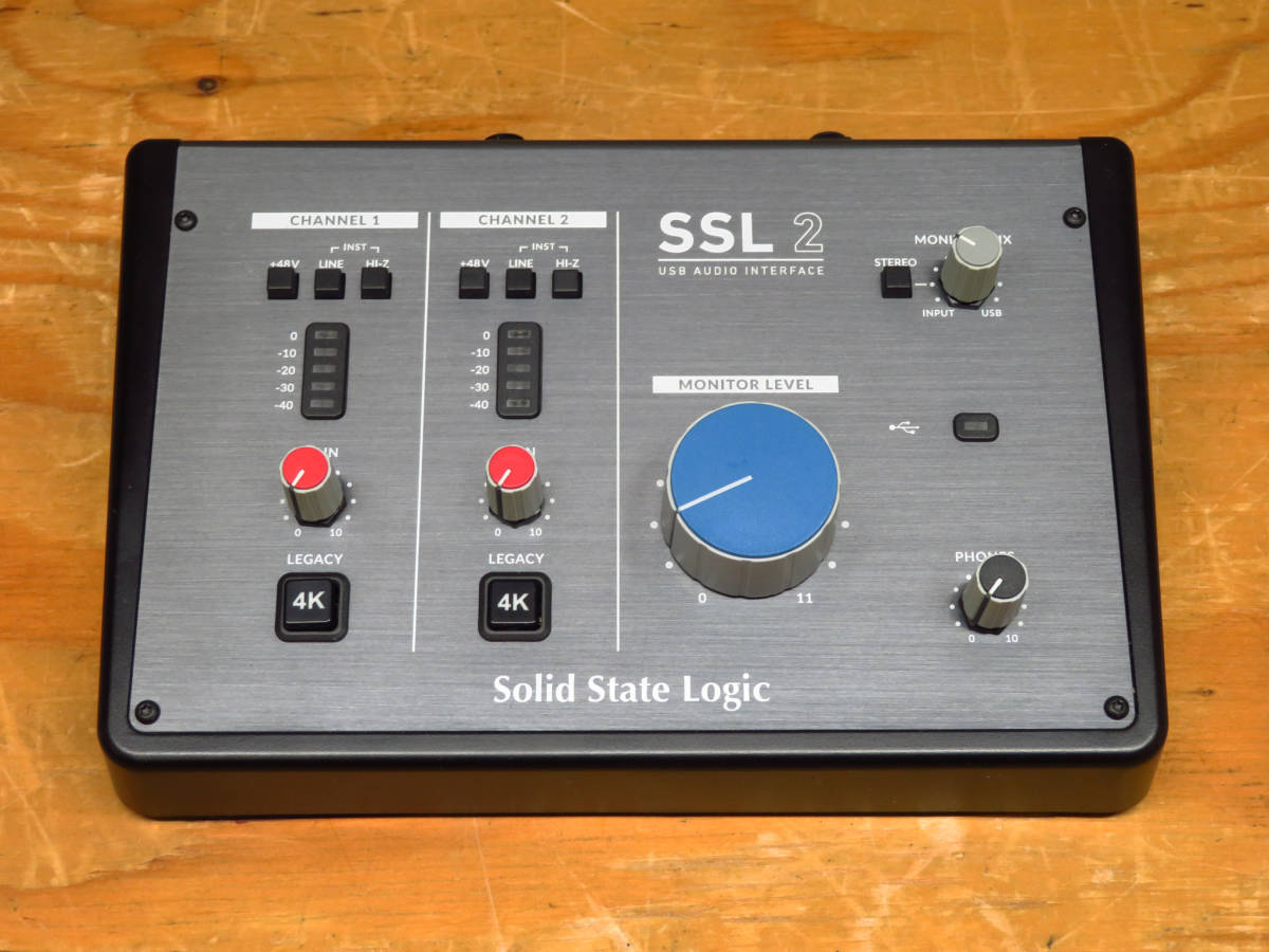 美品 SOLID STATE LOGIC ソリッドステートロジック SSL2 729702X1 USB 