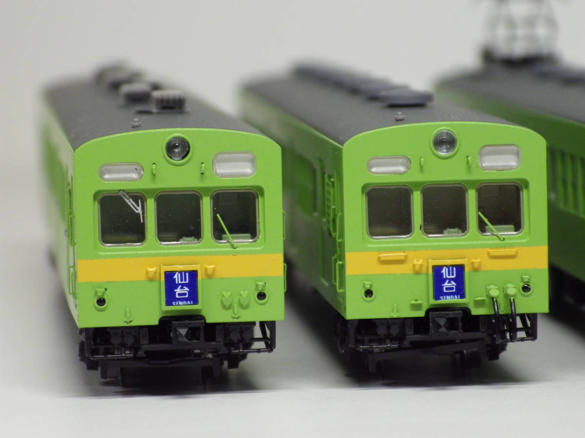 TOMIX製品精密加工 72系全金車 仙石線仕様 4両編成(通勤形電車)｜売買