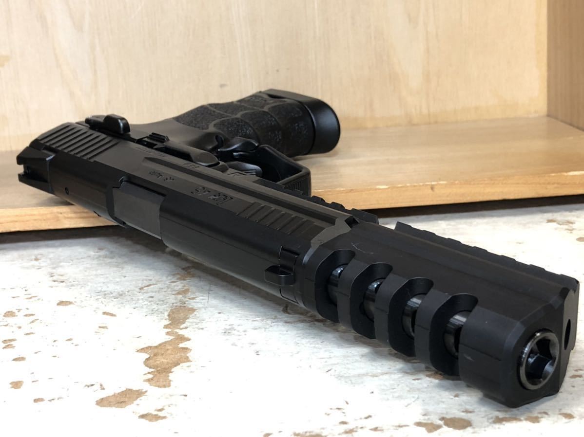 希少品》 美品 東京マルイ H&K HK45 ベース WII TECH JW1 コンペンセイ