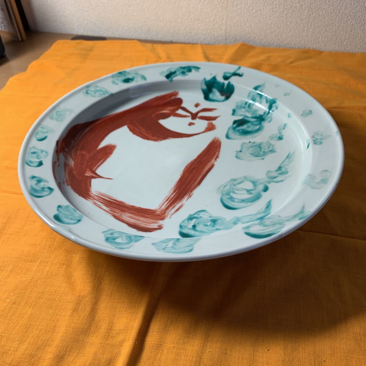 佐藤勝彦　器　皿 佐藤勝彦 絵付皿 年代物 陶芸 工芸品 アンティーク(色絵磁器)｜売買