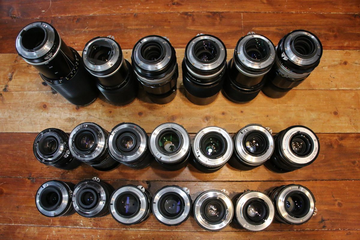 ニコン Nikon MFレンズ ジャンクまとめ 20個 たくさん まとめ セット
