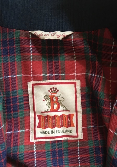ビンテージ バラクータ G9 BARACUTA サイズ42 ネイビー ハリントン