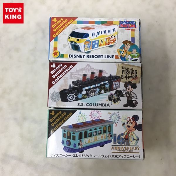 1円～ トミカ Disney Vehicle Collection ディズニーリゾートライン 