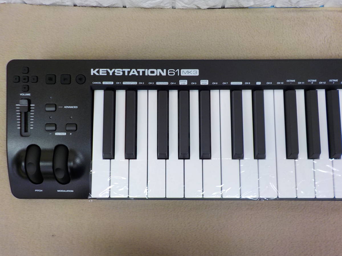 M-Audio USB MIDIキーボード 61鍵 セミウェイト