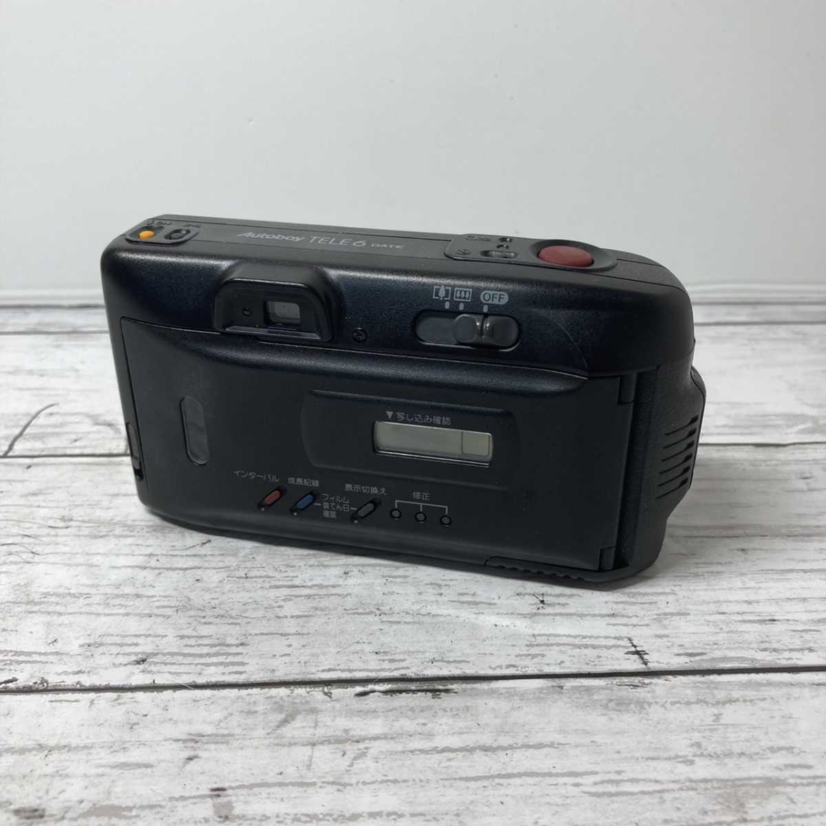 人気機種☆動作品☆キヤノン CANON Autoboy TELE6 オートボーイ