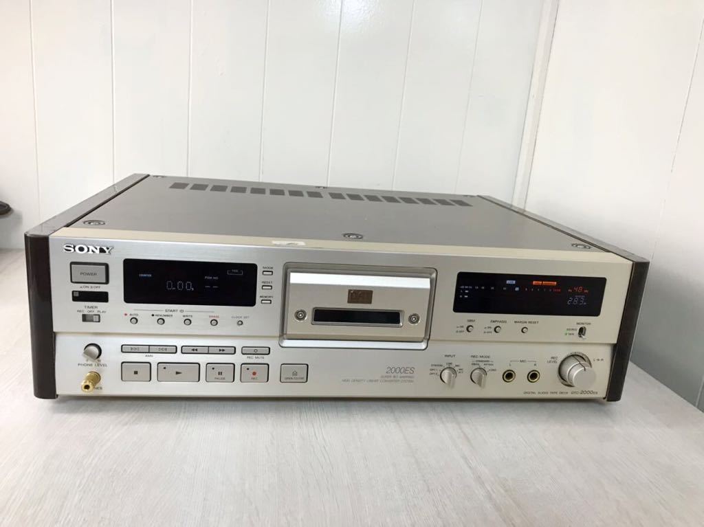 【送料無料，新品】 SONY リファレンスDATデッキ DTC-2000ES ジャンク品 ソニー(DAT機器)｜売買されたオークション情報、yahooの商品情報をアーカイブ公開 - オークファン DAT機器