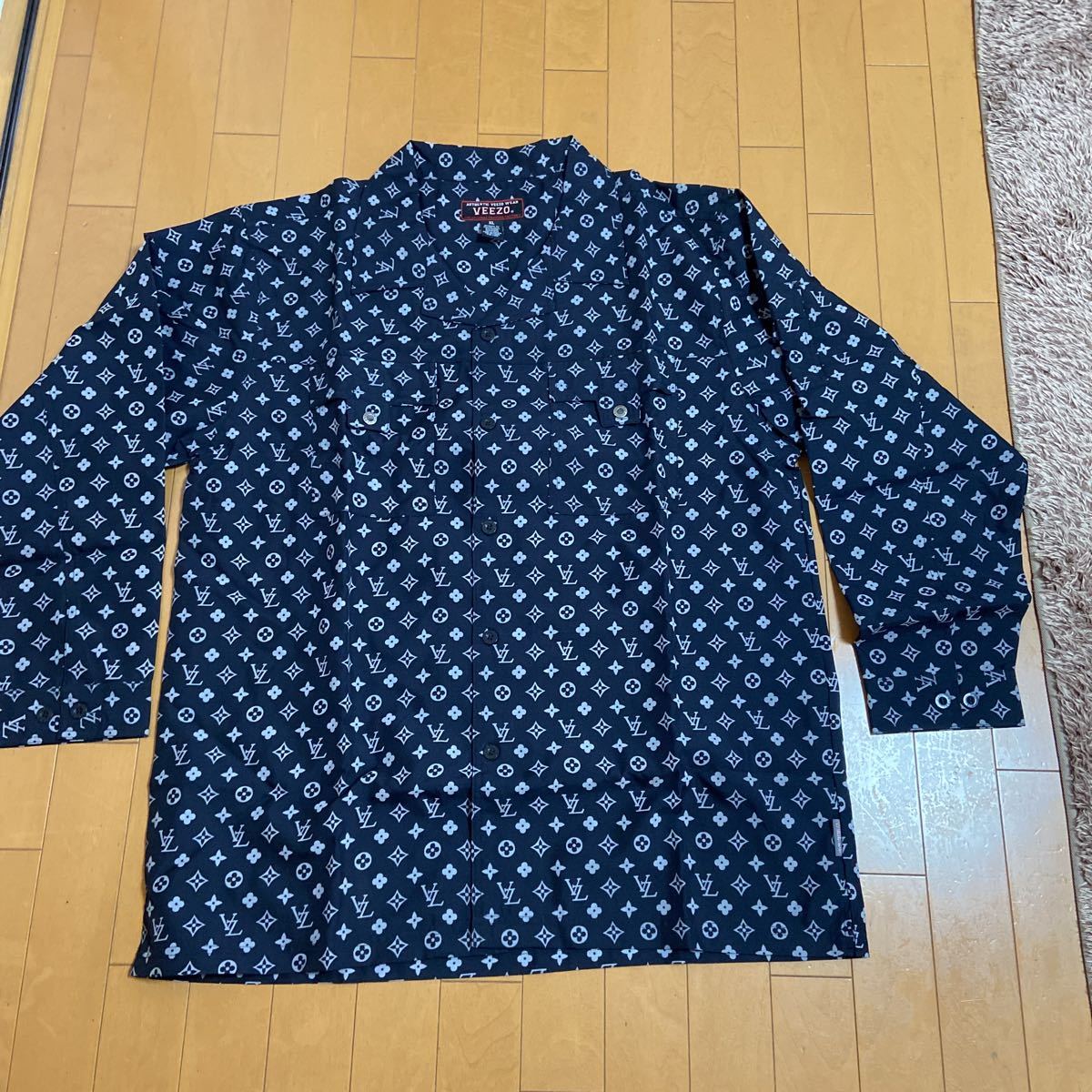 VEEZO WEAR LZ モノグラム セットアップ 90s ヒップホップラッパー 