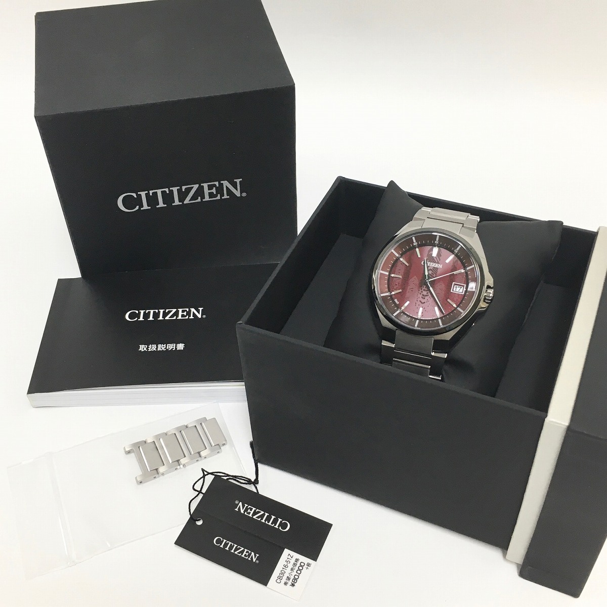 中古】CITIZEN ATTESA 腕時計 CB3016-51Z 情熱 コレクション 東京 高層 