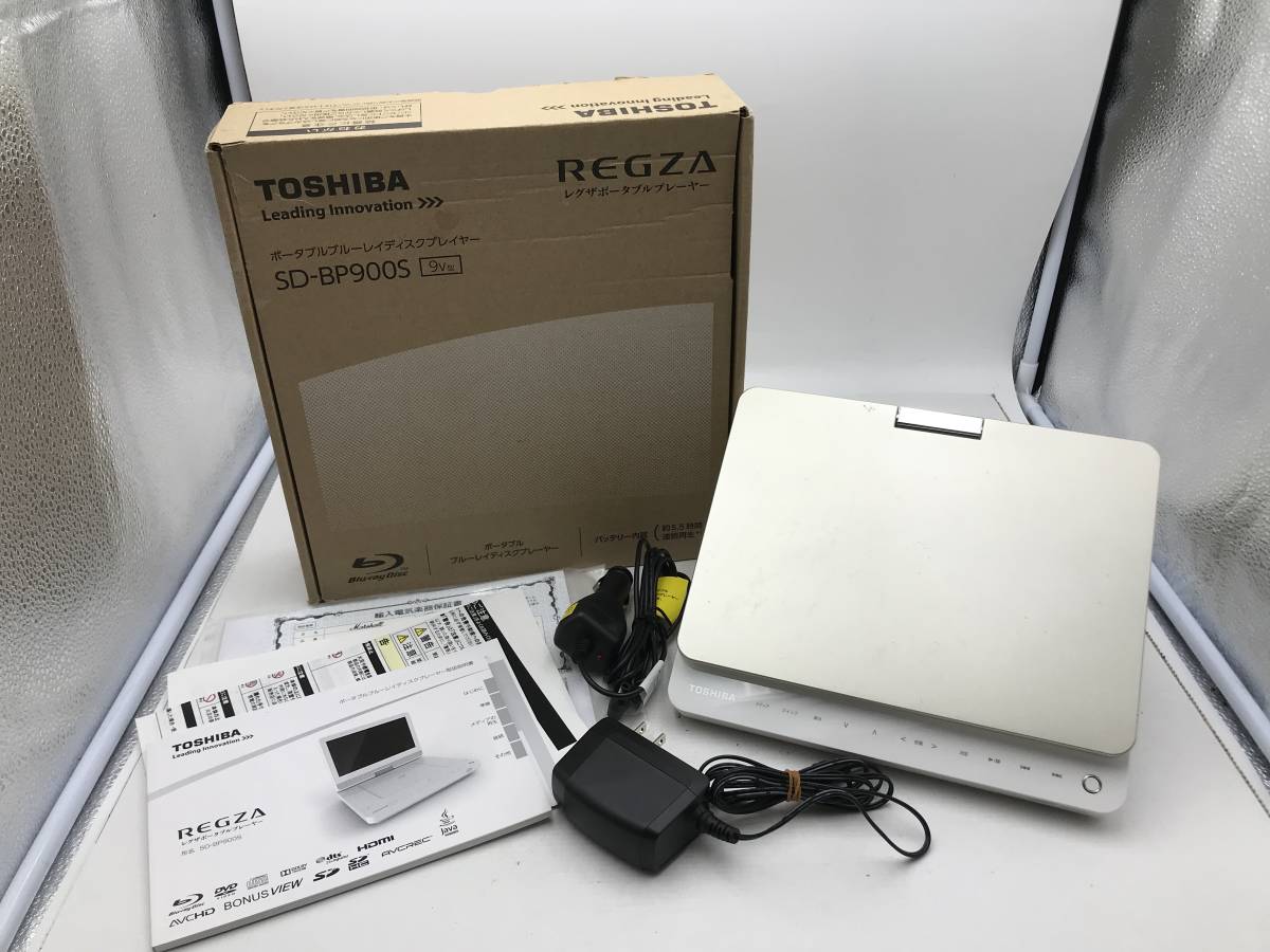 №0107-F80218】中古品：TOSHIBA◇ポータブルブルーレイプレーヤー