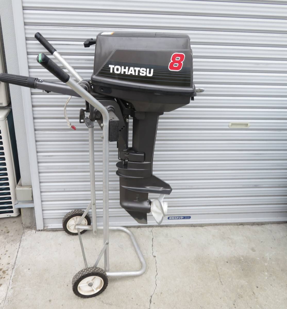 128）TOHATSU トーハツ 船外機 小型船舶用 8馬力 M8B 3B2(10馬力未満 