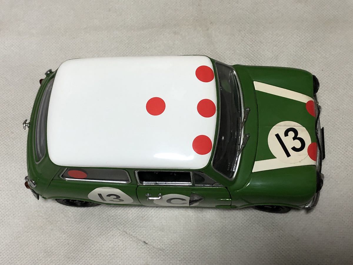 5195 送料無料 京商 Kyosho 1/18 ミニクーパーS MINI COOPER S 緑 