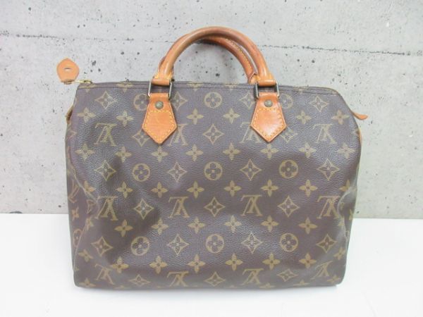 ss2122/ルイヴィトン LOUIS VUITTON モノグラム スピーディ30 南京錠