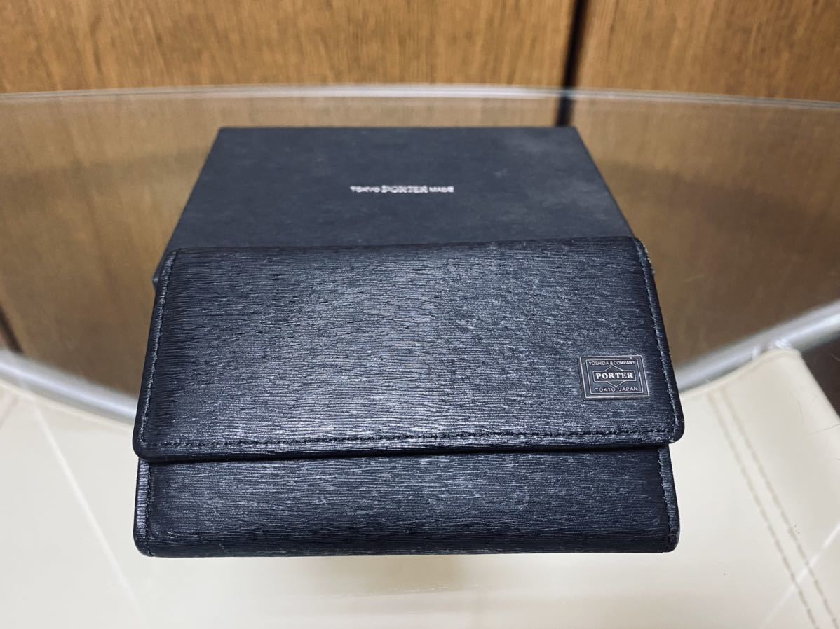 低価，セール PORTER 本革 キーケース カレント ポーター ブラック 箱付属品完備 CURRENT(その他)｜売買されたオークション情報、yahooの商品情報をアーカイブ公開 - オークファン 服飾小物