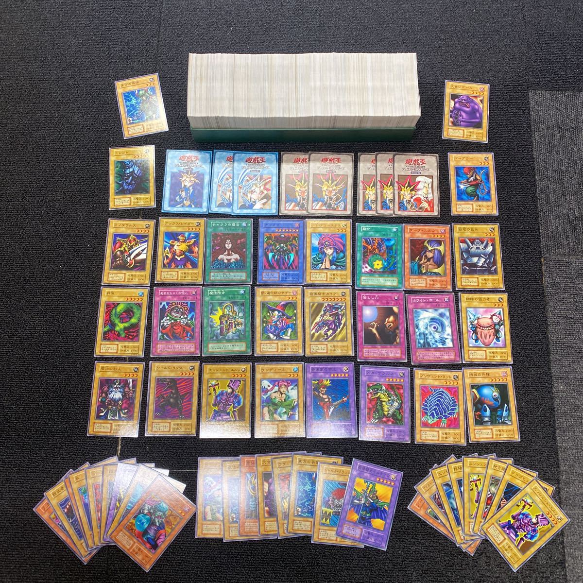 2【美品】遊戯王 初期 ホロ無し 約1000枚セット レア入り 暗黒騎士 