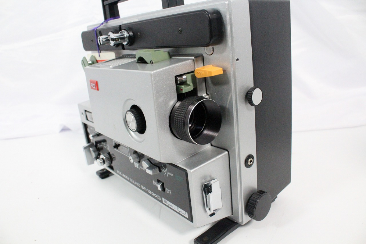 ELMO ST-1200 8ミリフィルム 映写機 当時物 レトロ 動作未確認
