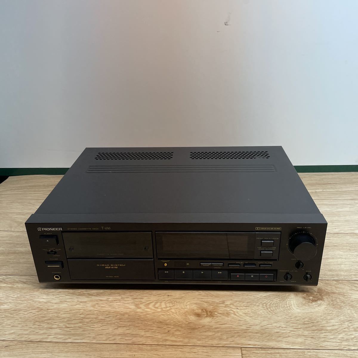 Pioneer 3ヘッドカセットデッキ T-616 【公式通販】 パイオニア