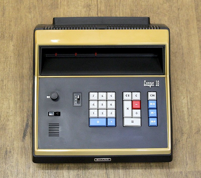 ふ1】シャープコンペット電子卓上計算機 （現状渡し SHARP/シャープ 