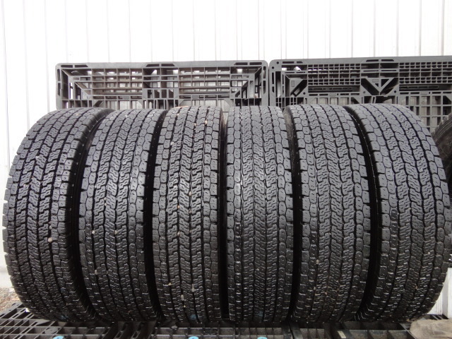 ○19 冬 美品9分山 ヨコハマ ZEN902 225/80R17.5 123/122L 6本 2018年