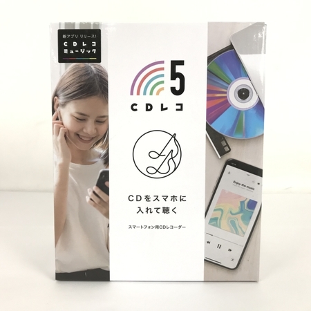 IO DATA CD-5WW スマートフォン 用 CDレコーダー ホワイト 中古 良好