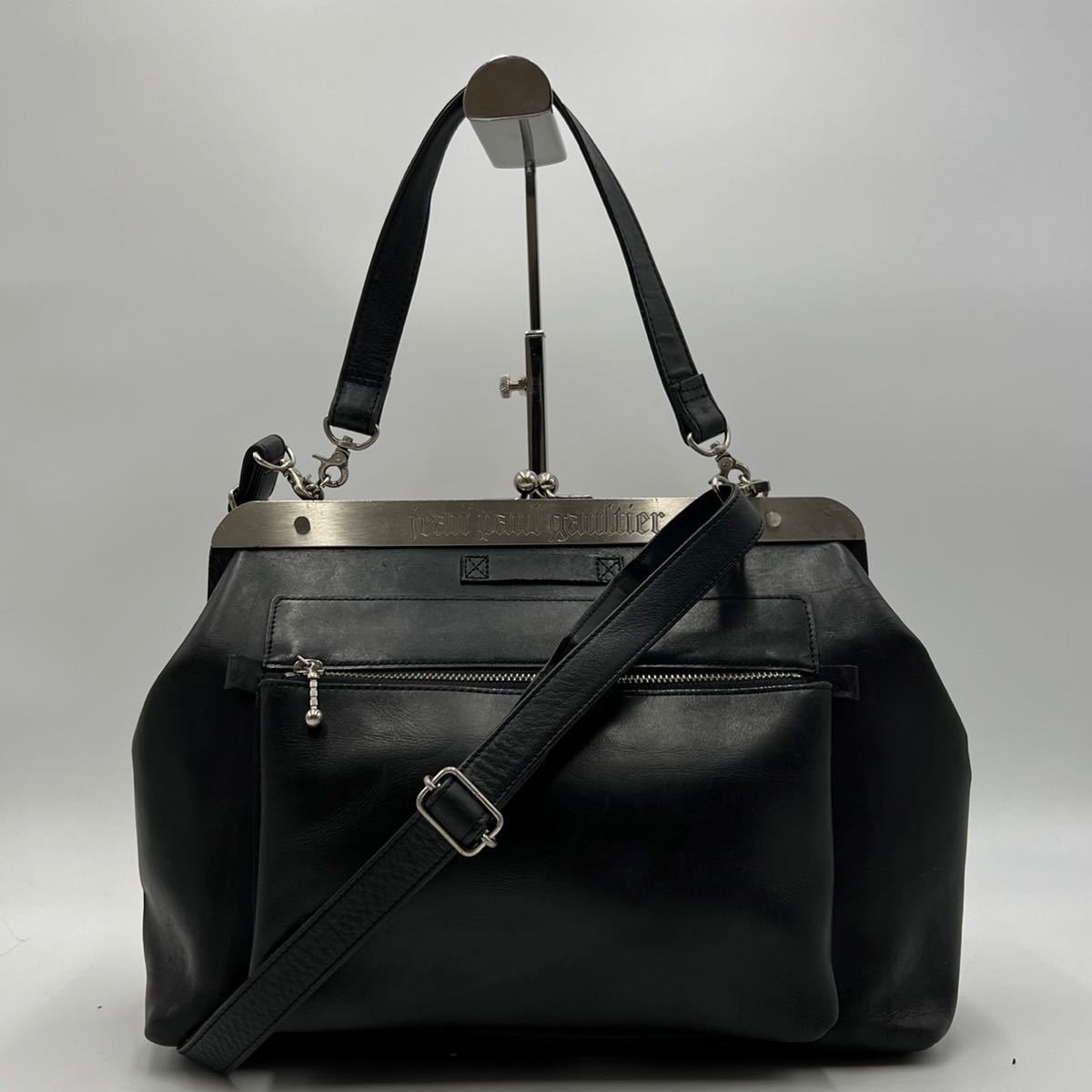○極美品 超希少○Jean Paul Gaultier○2WAY○ハンド バッグ○ジャン 