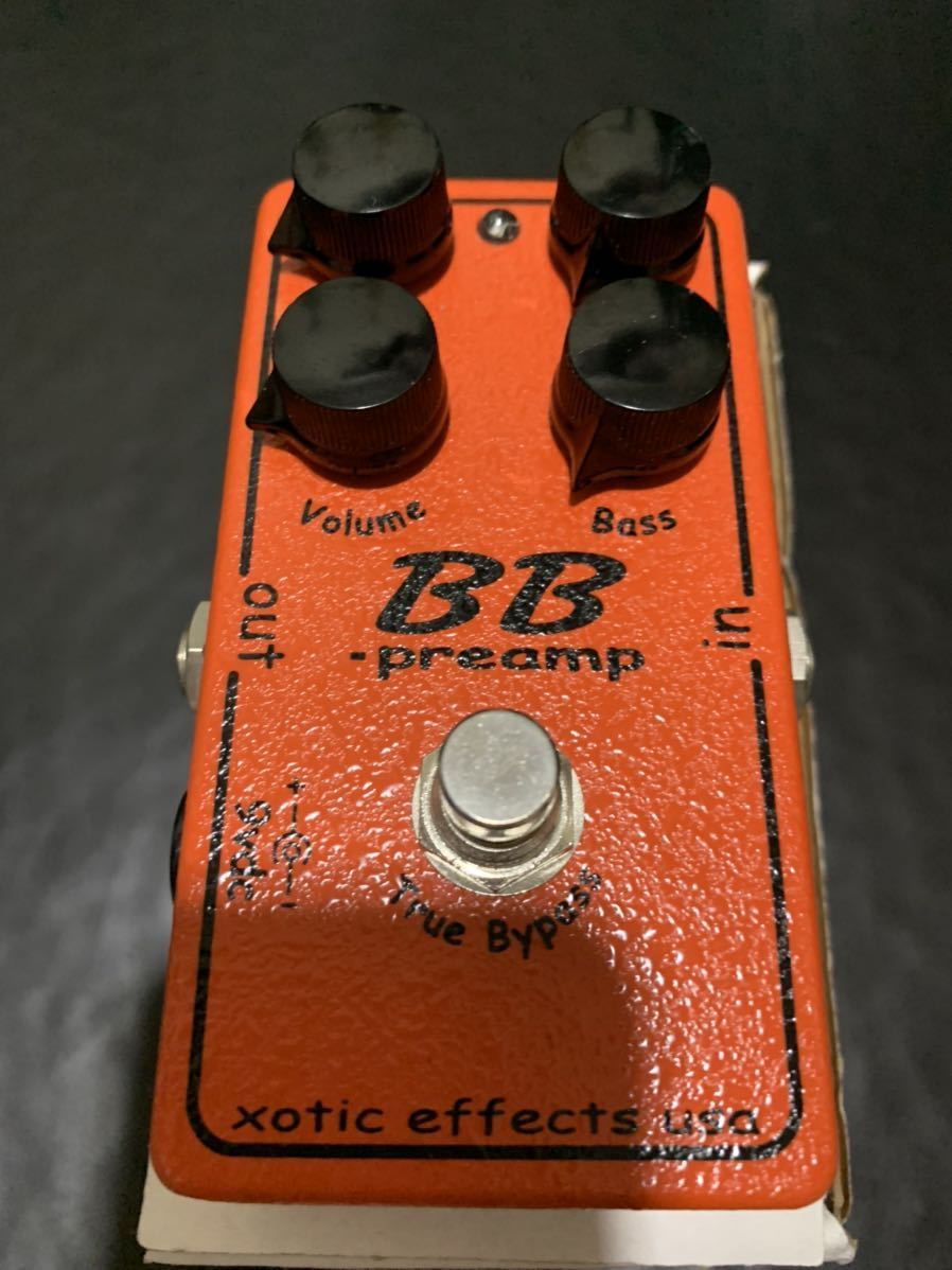 Xotic BB Preamp エキゾチック エフェクター 布袋(オーバードライブ 