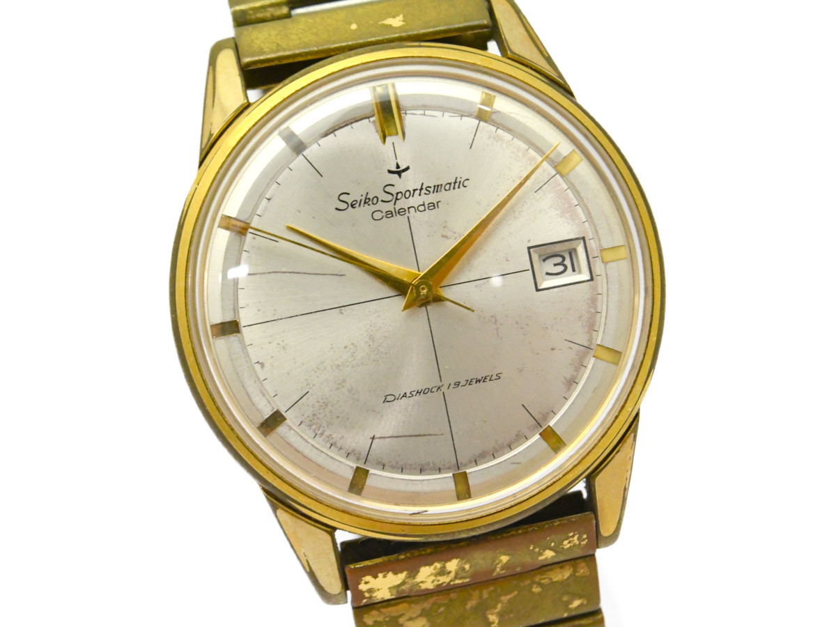 時計 SEIKO セイコー Sportsmatic Calendarスポーツマチック 【稼働/64 