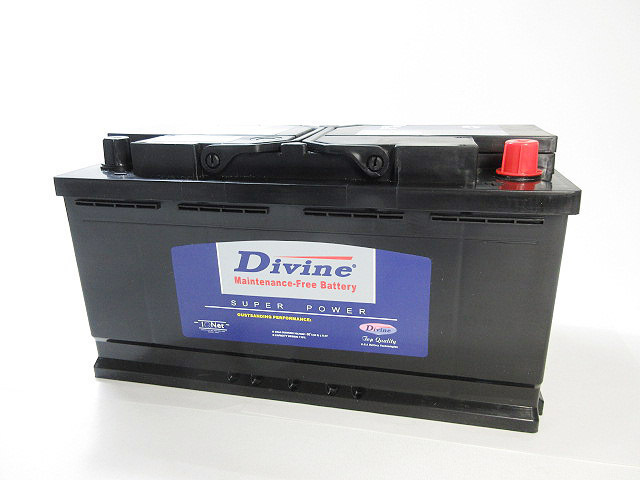 MF60038 DIVINEバッテリー / 欧州車 SLX-1A 互換 ベンツ Sクラス W220 W221 / Gクラス W463 / Mクラス W163 他