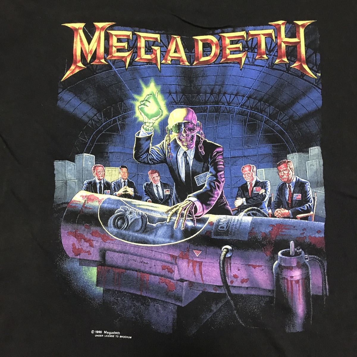 VINTAGE MEGADETH TEE BROCKUM XL ヴィンテージ メガデス Tシャツ 古着 