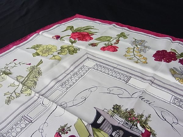 1円 □極美品□ HERMES エルメス Quai aux Fleurs【花咲く海岸通り】 