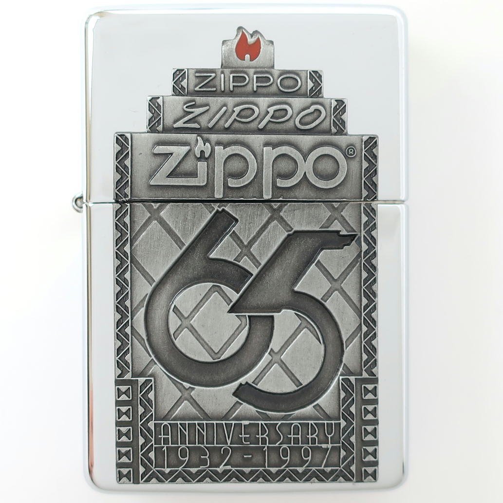 1円ZIPPO/ジッポ オイルライター/ZIPPO社創業65周年記念モデル 本体