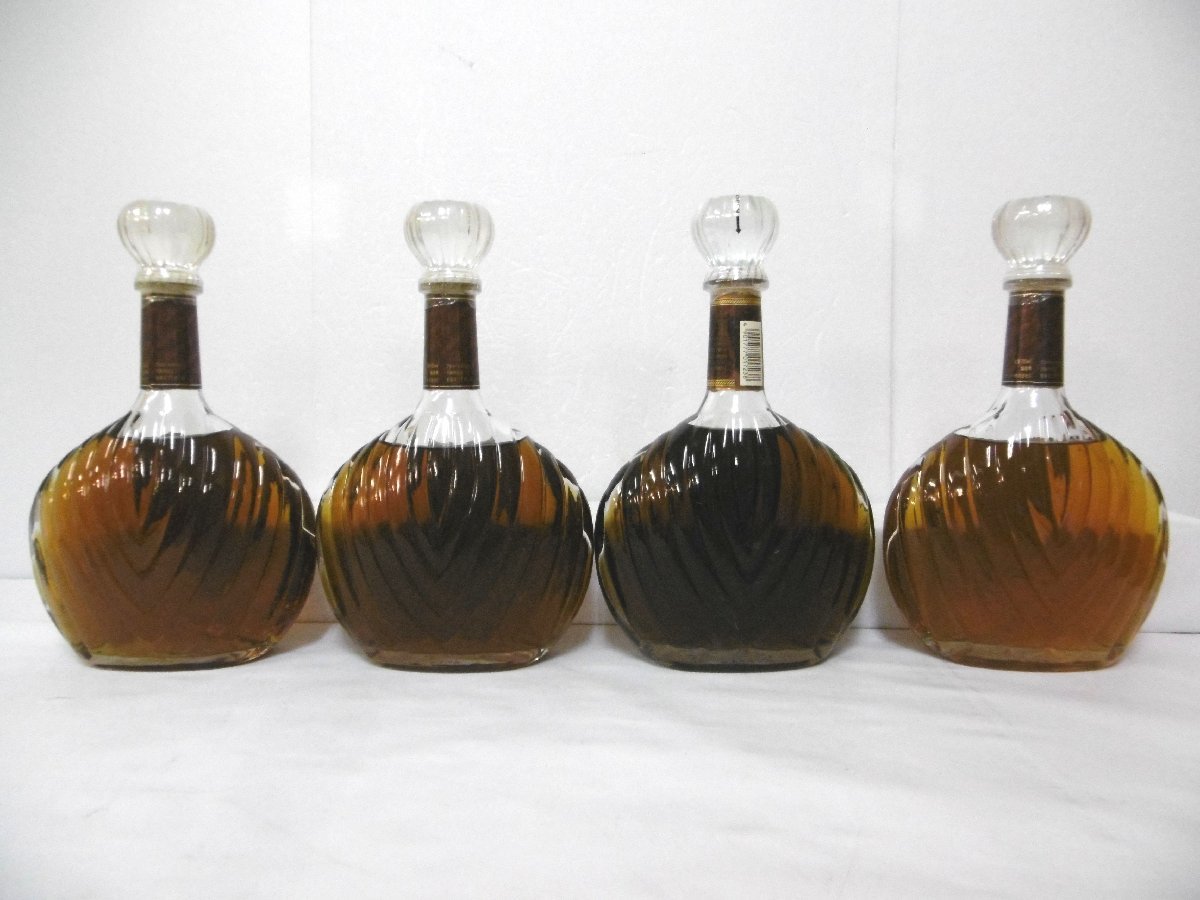 東京都内限定】 古酒 未開栓 4本セット SUNTORY サントリー XO DELUXE
