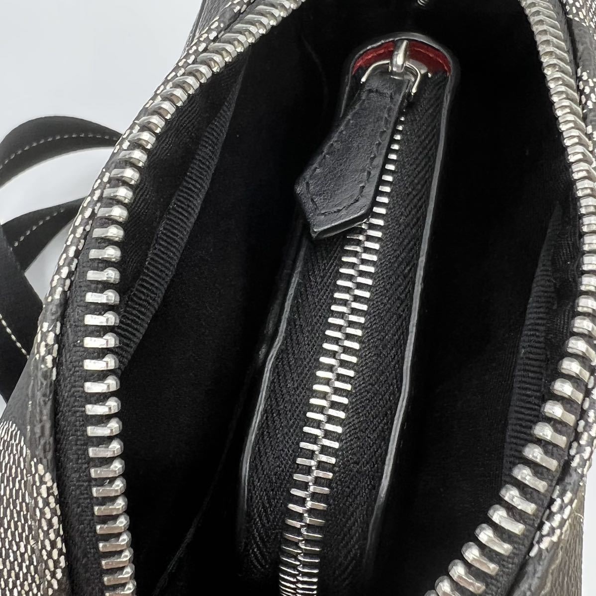 1円【未使用】COACH コーチ ヘリテージストライプ ショルダーバッグ