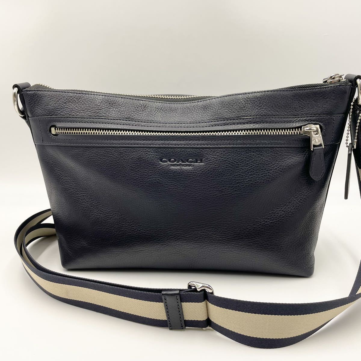 1円 COACH コーチ F54796 レザー トランジット クロスボディ