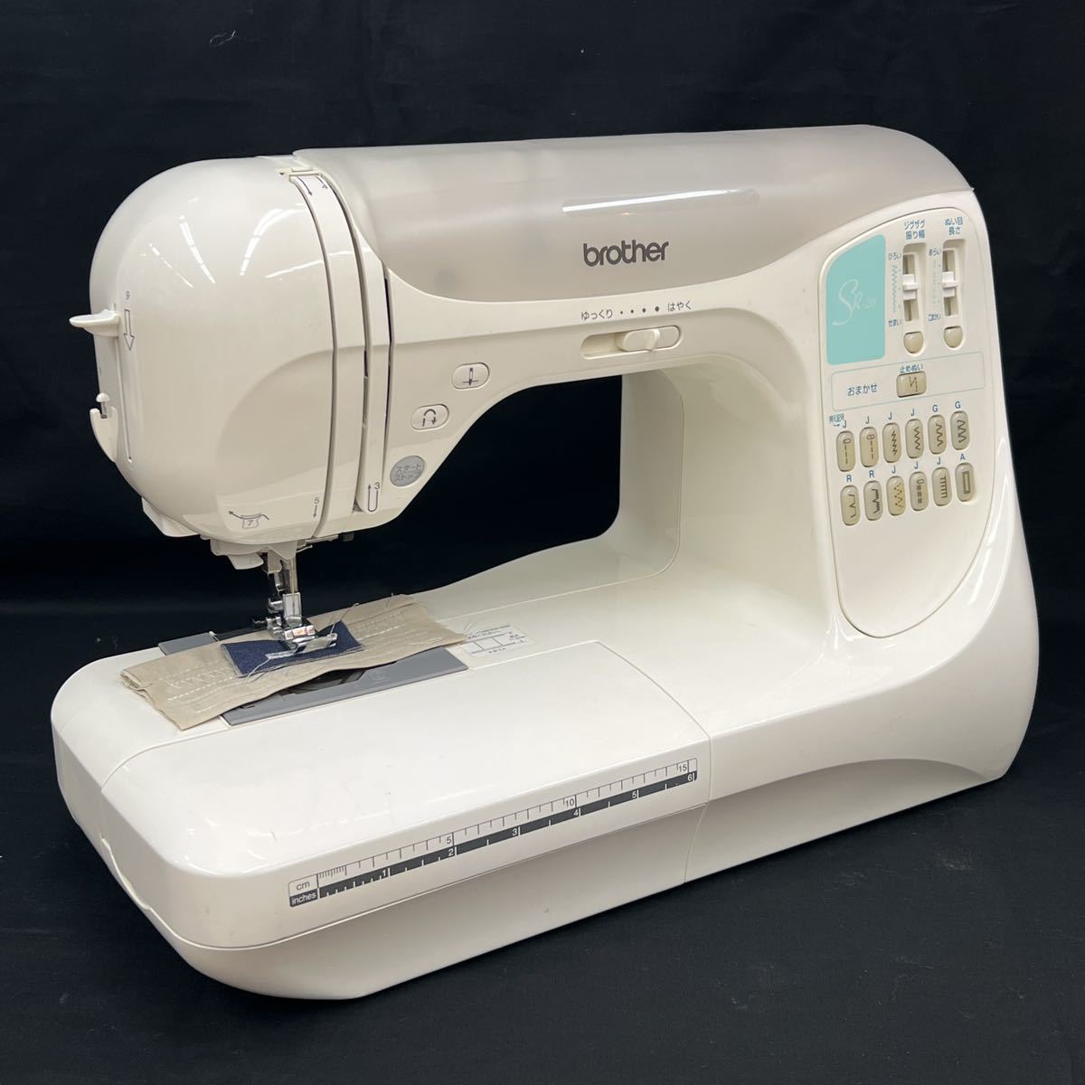 USED 中古 美品 整備調整済 ブラザーコンピューターミシン SR-28 SR28